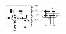 BOSCH 0390242400 - MOTOR LIMPIAPARABRISAS