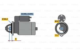 BOSCH 0986022970 - MOTOR DE ARRANQUE