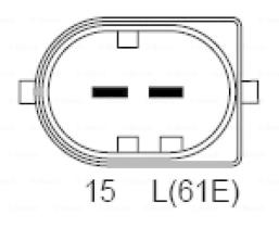 BOSCH 0986041750 - ALTERNADOR