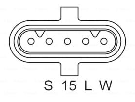 BOSCH 0986042590 - ALTERNADOR