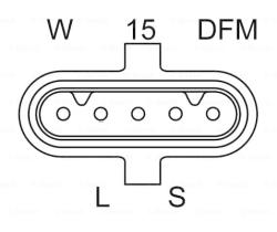 BOSCH 0986047410 - ALTERNADOR