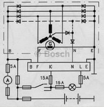 BOSCH 0986190000 - REGULADOR