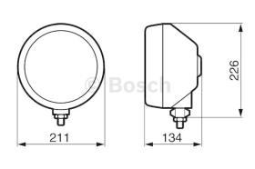 BOSCH 0986310527 - FARO DE LUZ DE CARRETERA