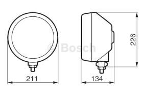 BOSCH 0986310576 - FARO DE LUZ DE CARRETERA