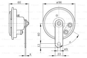 BOSCH 0986320110 - BOCINA