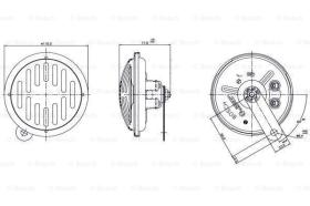 BOSCH 0986320306 - BOCINA