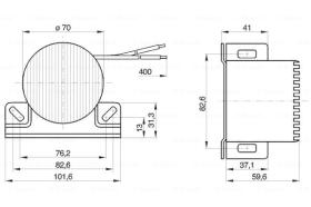 BOSCH 0986334002 - EMISOR SONIDO ALARMA