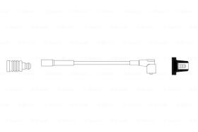 BOSCH 0986356163 - CABLE DE ENCENDIDO