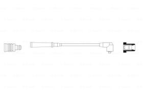 BOSCH 0986356186 - CABLE DE ENCENDIDO