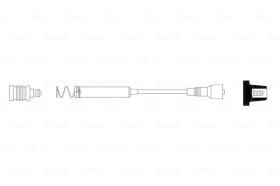 BOSCH 0986356223 - CABLE DE ENCENDIDO