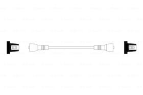 BOSCH 0986356227 - CABLE DE ENCENDIDO