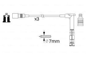 BOSCH 0986356316 - *HT IGNITION CABLE