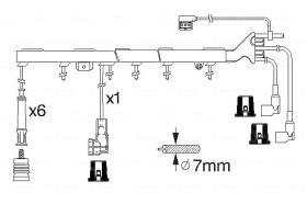 BOSCH 0986356327 - *HT IGNITION CABLE