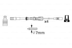 BOSCH 0986356337 - *HT IGNITION CABLE