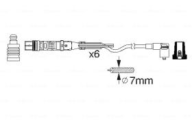 BOSCH 0986356348 - *HT IGNITION CABLE