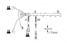 BOSCH 0986356365 - *HT IGNITION CABLE