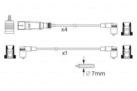 BOSCH 0986356376 - *HT IGNITION CABLE