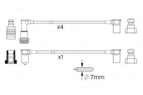 BOSCH 0986356377 - *HT IGNITION CABLE