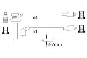 BOSCH 0986356756 - *HT IGNITION CABLE