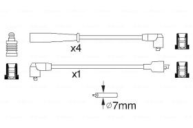 BOSCH 0986356806 - *HT IGNITION CABLE