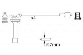 BOSCH 0986356810 - *HT IGNITION CABLE