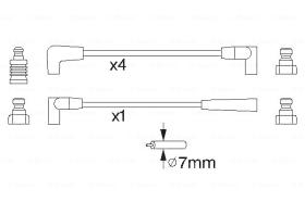 BOSCH 0986356822 - *HT IGNITION CABLE