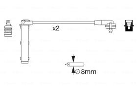 BOSCH 0986356833 - *HT IGNITION CABLE