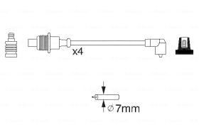 BOSCH 0986356854 - *HT IGNITION CABLE