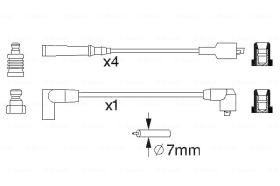 BOSCH 0986356866 - *HT IGNITION CABLE