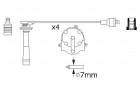 BOSCH 0986356953 - *HT IGNITION CABLE