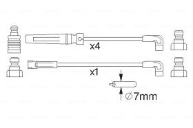 BOSCH 0986356975 - *HT IGNITION CABLE