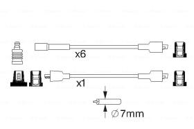 BOSCH 0986357011 - *HT IGNITION CABLE