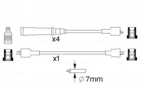 BOSCH 0986357013 - *HT IGNITION CABLE