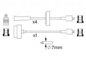 BOSCH 0986357077 - *HT IGNITION CABLE