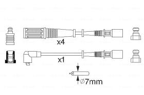 BOSCH 0986357130 - *HT IGNITION CABLE