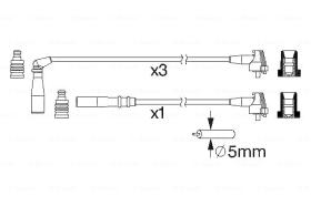 BOSCH 0986357206 - *HT IGNITION CABLE