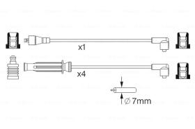 BOSCH 0986357236 - *HT IGNITION CABLE