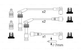 BOSCH 0986357242 - *HT IGNITION CABLE