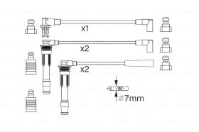 BOSCH 0986357243 - *HT IGNITION CABLE