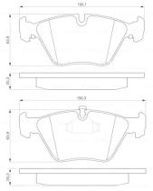 BOSCH 0986424400 - PASTILLA DE FRENO