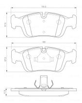 BOSCH 0986424483 - PASTILLA DE FRENO