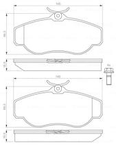 BOSCH 0986424565 - PASTILLA DE FRENO