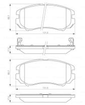 BOSCH 0986424815 - PASTILLA DE FRENO