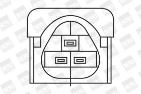 BERU ZS324 - BOBINA ENCENDIDO-TUR BMW 3(E90)