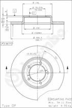 BREMBO 08399210 - DISCO FRENO