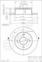 BREMBO 08494620 - DISCO DE FRENO