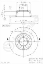 BREMBO 08569010 - DISCO FRENO