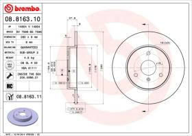 BREMBO 08816310 - DISCO DE FRENO