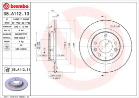 BREMBO 08A11210 - DISCO DE FRENO