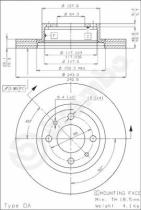 BREMBO 09428920 - DISCO FRENO